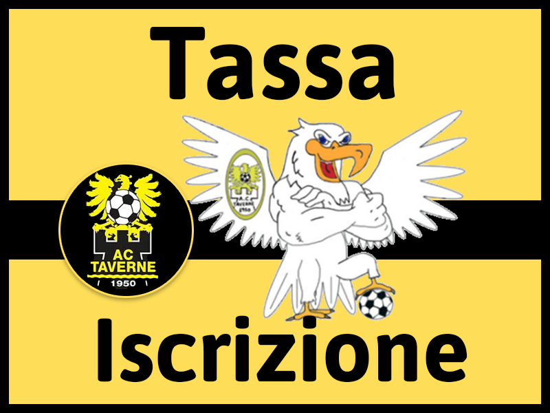 TASSA ANNUA - Allievi C-D-E